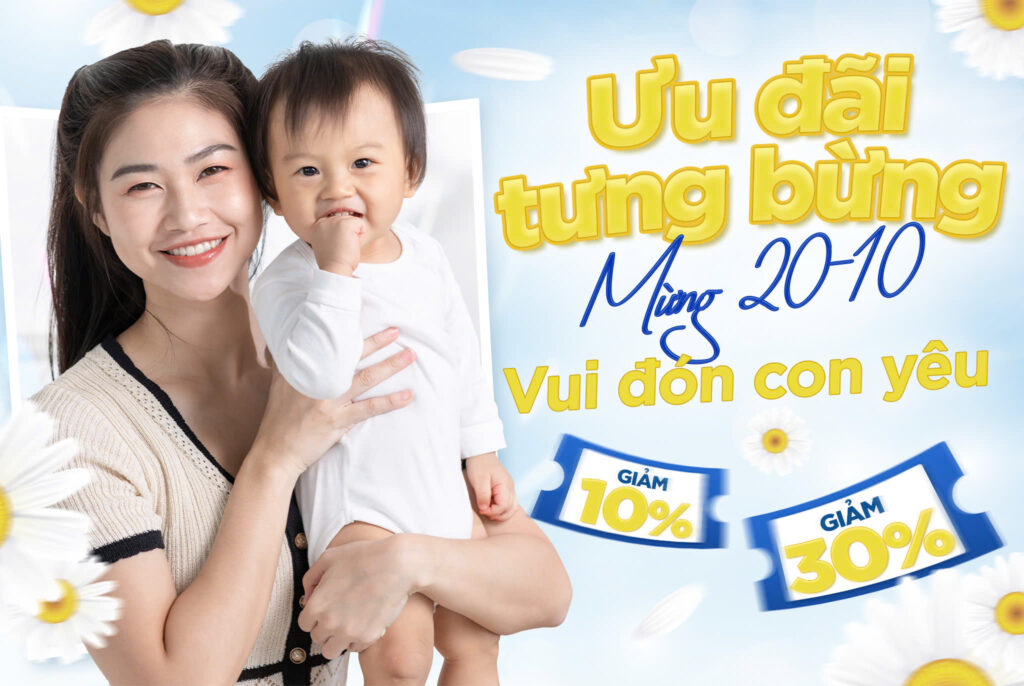 MỪNG 20/10 VỚI VÔ VÀN ƯU ĐÃI