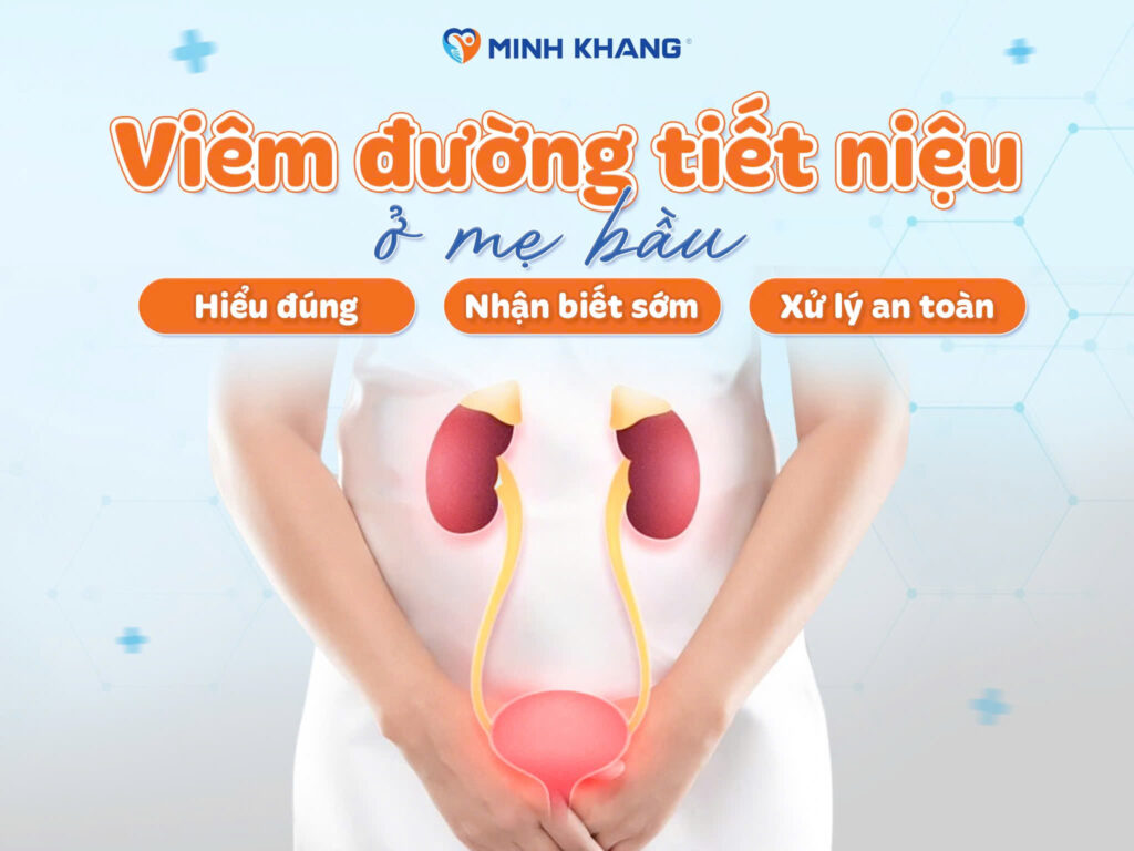 Viêm đường tiết niệu ở mẹ bầu: Hiểu đúng để nhận biết sớm và xử lý an toàn