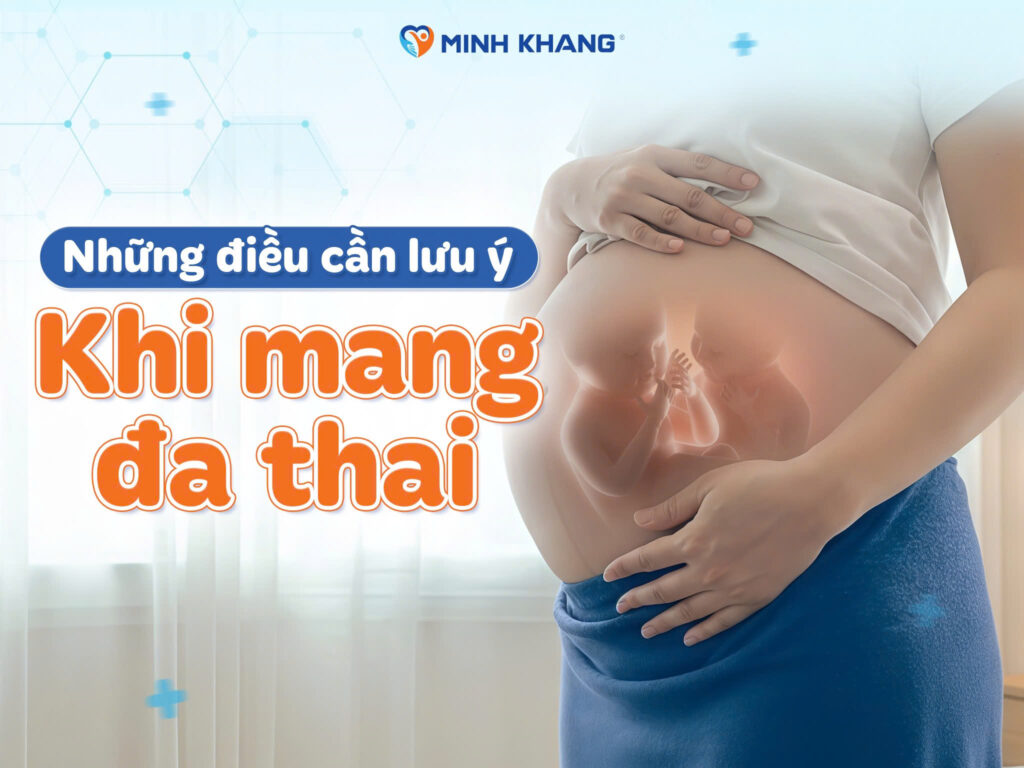 Những điều cần lưu ý khi mang đa thai